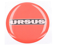 naklejka, emblemat, logo Ursus wypukłe 3D 50mm